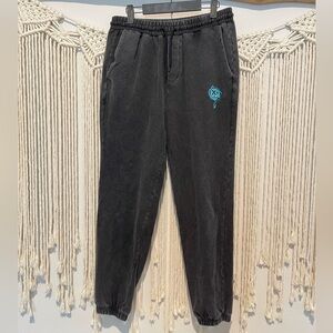 Streetwear Droopy Smiley Face Sweatpants Sz M UNISEX